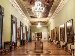 Interior del castillo