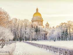 Invierno en San Petersburgo